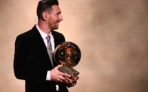 Lionel Messi, ballon d'Or pour la 7e fois de sa carrière