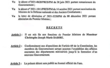 Burkina Faso: le Président Kaboré accepte la démission de son Premier ministre Dabiré 