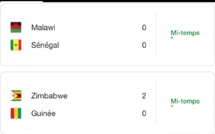 Can 2O21 : le Zimbabwe surprend la Guinée (2-0 à la Mi-temps), le Sénégal accroché