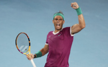 Rafael Nadal, vainqueur de l'Open d'Australie, remporte son 21e Majeur, record absolu