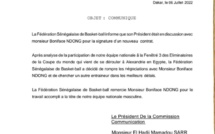 Entraineur des "Lions" : La Fédération sénégalaise de basket-ball se sépare de Boniface Ndong