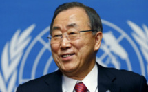 Ban Ki-moon au S. du Sud pour la paix