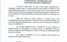 Mort d’un Casque bleu sénégalais au Mali : La Dirpa donne les détails de l'accident