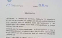 Affaire des 49 soldats ivoiriens : l’ambassade du Mali en Côte d’Ivoire dément avoir reçu un courrier