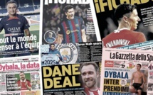L'arrivée de Lewandowski au Barça enflamme l'Europe, Dybala est impatient de rejoindre son nouveau club