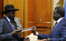 Soudan du Sud: Riek Machar et Salva Kiir signent un accord de paix