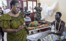 Centrafrique: Catherine Samba-Panza au chevet des victimes des violences