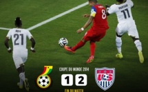 CDM 2014 Ghana-Etats-Unis: Une histoire de 2 buts à 1