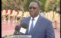 Levée des couleurs- Video: Macky Sall magnifie le Prytanée Militaire et remercie l’équipe gouvernementale sortante