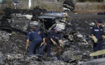 Ukraine: arrivée des familles des victimes sur le site du MH17