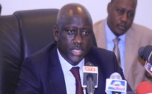 Serigne Bassirou Guèye face à la presse ce jeudi