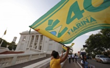 Brésil: Aecio Neves devancerait Marina Silva, Dilma Rousseff en tête