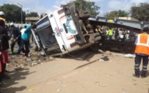 Sortie autoroute ILA TOUBA: un bus se renverse et fait deux (2) morts et 49 blessés