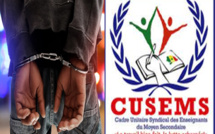 Arrestations d'élèves et d'enseignants : le Cusems exige leur "libération sans condition" et menace