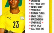 CAN U20-Sénégal-Tunisie : Voici le onze (11) de départ des "Lionceaux"
