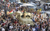 Turquie: très lente progression du convoi de peshmergas