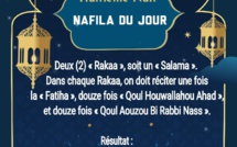 Ramadan-Nafila 8e nuit : deux (2) « Rakaa » pour " les mérites de celui qui aurait adoré le DIEU unique pendant mille ans"