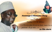 Hommage à Mamadou Dieng ancien adjoint au maire de Thiès et Sg de la Cena