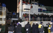 Italie: l'Ezadeen et ses 450 migrants clandestins arrivés à bon port
