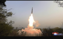 États-Unis, Japon et Corée du Sud partageront des informations sur des tirs de missiles nord-coréens