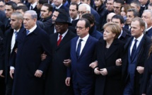 Marche républicaine: six présidents africains présents à Paris