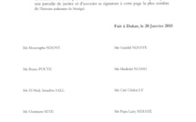 PUBLIREPORTAGE - Communiqué des avocats de Karim Wade