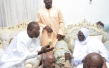 Touba : Khalifa Sall et sa délégation reçoivent des prières du Khalife général des mourides
