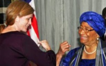 Ebola: la présidente du Liberia aux USA