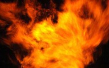 Dernière minute, incendie en face du ministère des collectivités locales