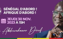 Présidentielle 2024 :  Abdourahmane Diouf organise une levée de fonds pour financer sa campagne