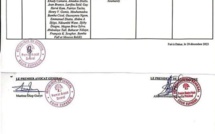 Cour suprême : l’audience Sonko Vs Mame Mbaye Niang fixée le 04 janvier ( Document)