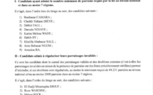 Contrôle de parrainage : le Conseil constitutionnel fait le bilan de la première phase (Documents)