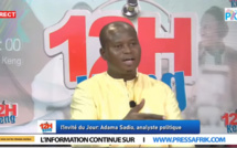 Présidentielle 2024 : "le cas Bassirou Diomaye Faye, c’est une première au Sénégal", dixit Adama Sadio