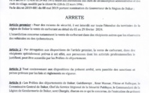 Dakar : la vente de carburant en détail interdite du 05 au 29 février 