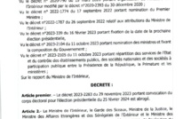 Le décret portant convocation du corps électoral pour la présidentielle 2024 abrogé par Macky Sall rendu public (Document) 