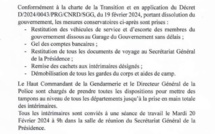 Guinée : le colonel Mamadi Doumbouya annonce des mesures conservatoires suite à la dissolution du Gouvernement