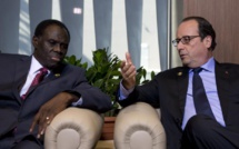 Visite du président de transition burkinabè Michel Kafando en France