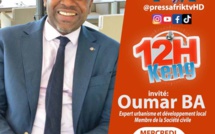 🔴Suivez en Direct le bloc d’informations MidiKeng avec Oumar Ba, expert urbanisme et développement locale membre de la société civile