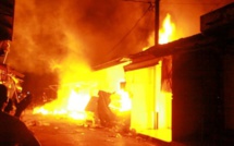 Incendie au marché central de Mbour : les pertes estimées à plus de 100 millions FCFA 
