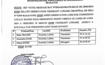 Mali : la korité célébrée ce mardi (Document)