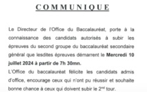 Baccalauréat 2024 : les épreuves du second tour démarrent ce mercredi