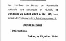 Déclaration de politique générale : le Bureau de l'Assemblée nationale convoqué ce vendredi