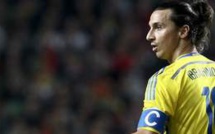 Suède, Ibrahimovic touché au dos