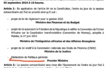 Session extraordinaire convoquée ce jeudi : Diomaye envoie Sonko devant les députés de l'Assemblée nationale