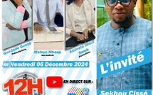 🔴Suivez en Direct le bloc d’informations MidiKeng de ce vendredi 6 décembre avec Sekhou Cissé, Sg Satsus Dakar