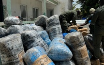 Trafic de drogue : L'OCRITS neutralise une bande armée et saisit 277,5 kg de chanvre indien à Dakar
