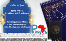 Ramadan-Nafila de la 3ème NUIT : 6 rakkas pour "ne rencontrer aucune épreuve dans la tombe"