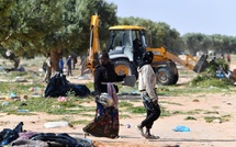 Tunisie : démantèlement de camps de migrants subsahariens à Sfax, les évacués livrés à eux-mêmes