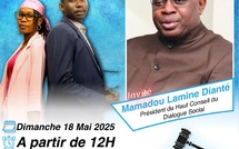 Suivez en direct l’émission Face au jury avec comme invité Mamadou Lamine Dianté Président du Haut Conseil du Dialogue Social