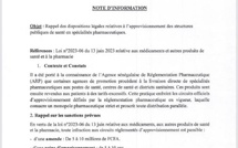 Approvisionnement des structures de santé : l’ARP rappelle les règles et avertit contre les circuits parallèles